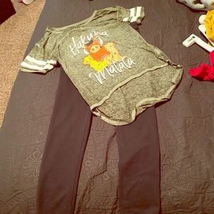 3 for $15 Disney shirt and jeggings